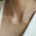 Diamond Infinity Necklace