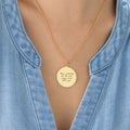 Love Note Circle Necklace - Lifetime Warranty