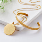 AYAT UL KURSI CUFF & NECKLACE BUNDLE