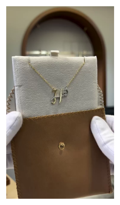 Duo Initial Necklace