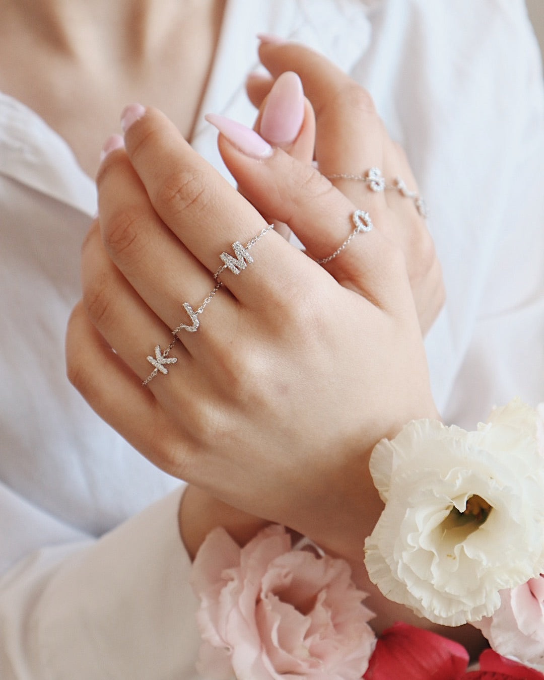 Initial Pave Chain Ring